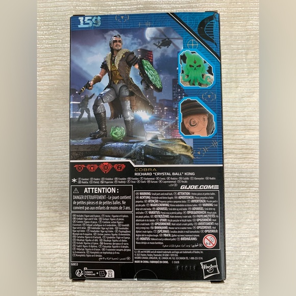 Hasbro G.I. Joe Classified Series #159 Richard Crystal Ball King Cobra NEW - Picture 2 of 6